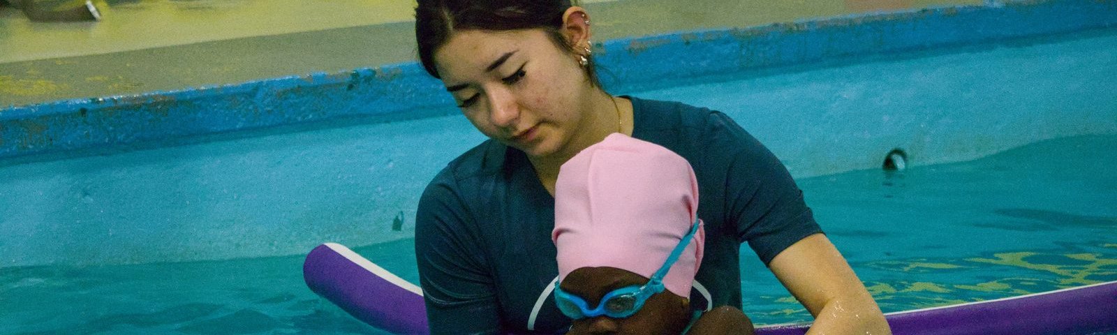Cours de natation préscolaire